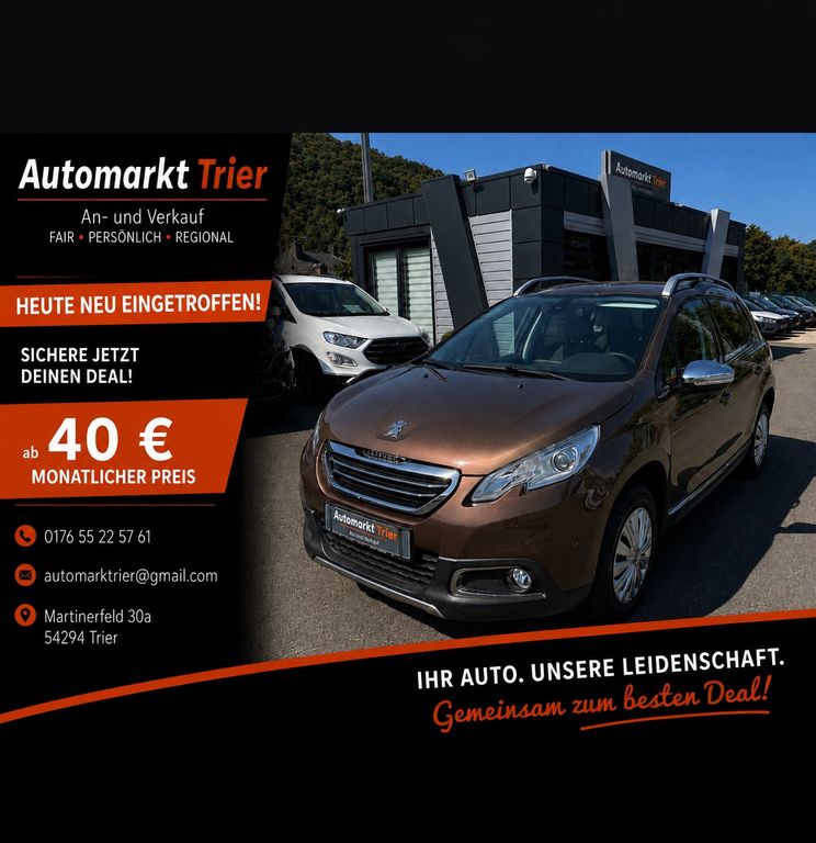Bild des Angebotes Peugeot 2008 Allure! TÜV NEU! Bordcomputer! Wenig KM!