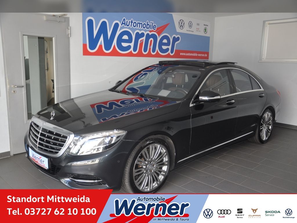 Bild des Angebotes Mercedes-Benz S Klasse 500 PanoDach Standh Navi Leder