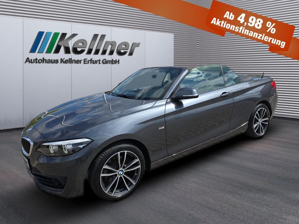 Bild des Angebotes BMW 220 i Cabrio Aut. Sport Line+LED+LenkradHeizung+