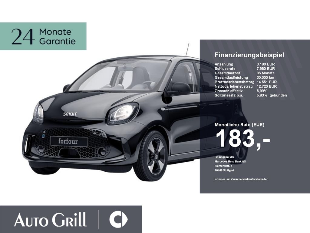 Smart EQ forfour Navi Kamera Jung@Smart Garantie