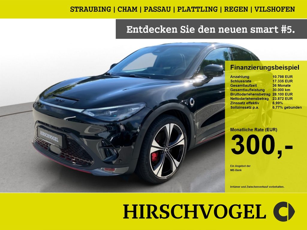 Bild des Angebotes Smart #3 BRABUS Pano+AHK+Standhzg.+HUP+Navi+LED+360°-K