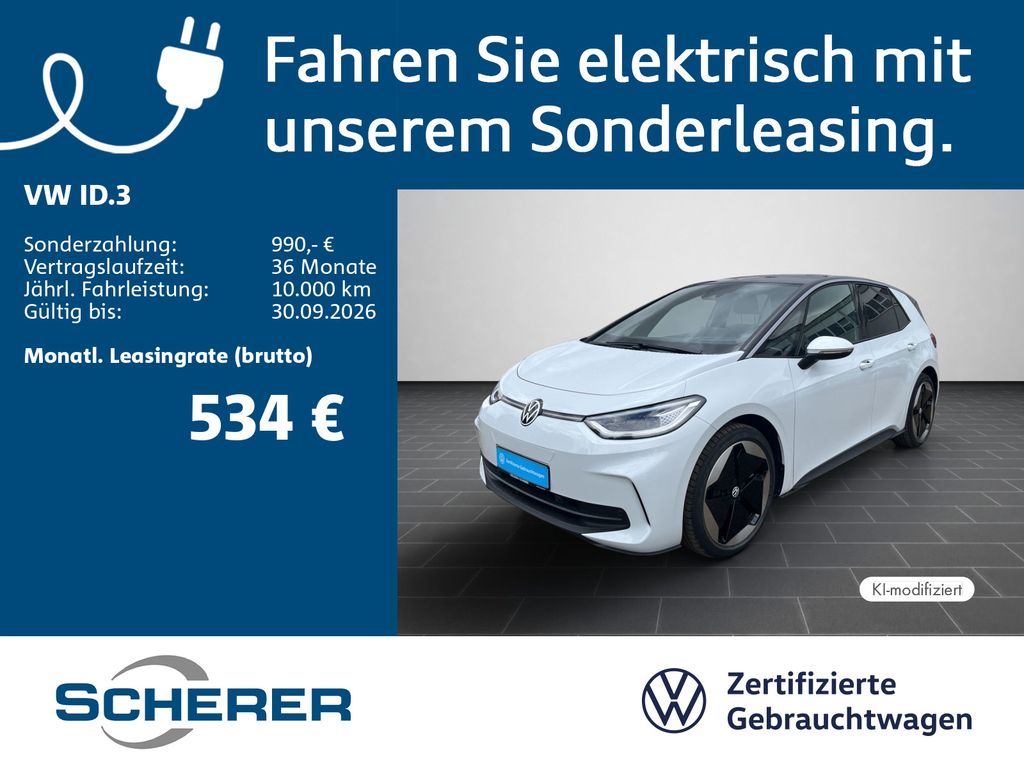 Bild des Angebotes Volkswagen ID.3 Pro S electric 170kW DSG NAVI SHZ MATRIX-LE