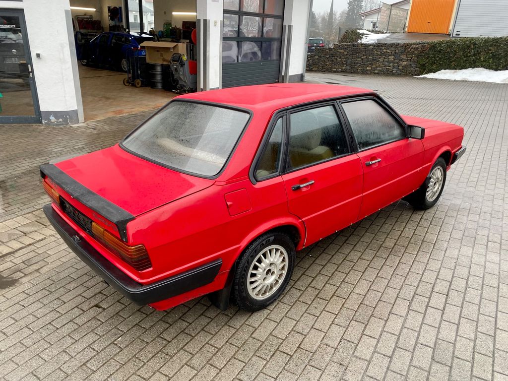 Audi 80 quattro 5Zyl TYP 85 Fährt Ronal SWR 90 S2