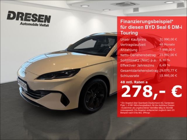 Bild des Angebotes BYD Seal 6 DM-i Touring 1.5 Boost/Rückfahrkamera/Led