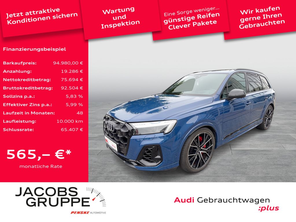 Bild des Angebotes Audi SQ7 Black/S-Sitze+/7-Sitze/360°/Laser/HD Matrix/