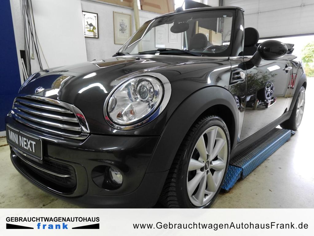 Bild des Angebotes MINI Cooper Cabrio GARAGE,2Hd.iced chocolate,CHILI,1J