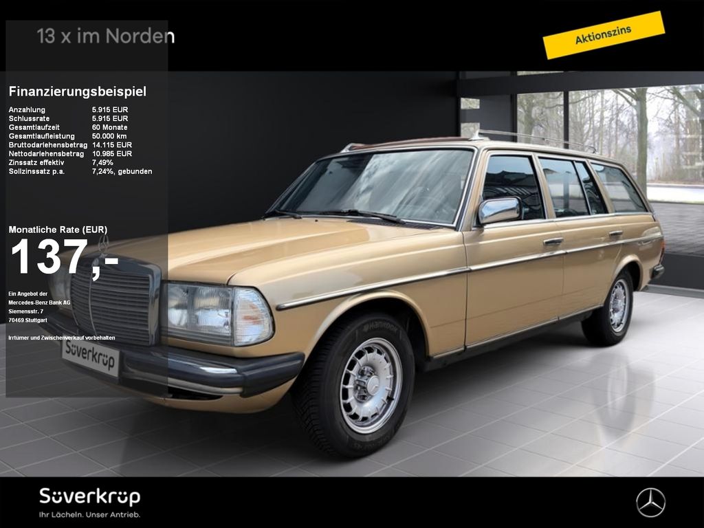 Bild des Angebotes Mercedes-Benz 230 TE AUTOMATIK *H Gutachten* SD* - selten