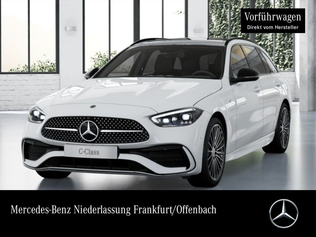 Bild des Angebotes Mercedes-Benz C 300 e T AMG+NIGHT+PANO+360+AHK+19"+TOTW+9G