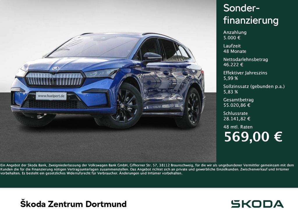 Bild des Angebotes Skoda Enyaq 85 SPORTLINE CANTON HEADUP eKLAPPE KEYLESS