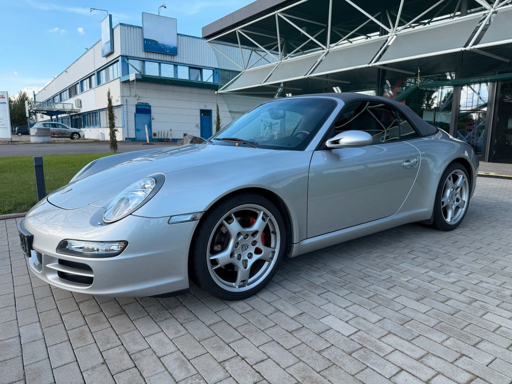 Bild des Angebotes Porsche 997 S Cabrio 1. Hd 25 tsd Km Sportabgas perfekt