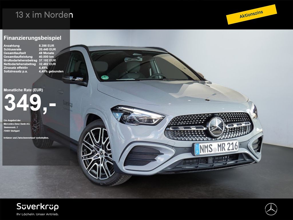 Bild des Angebotes Mercedes-Benz GLA 180 AMG NIGHT MULTI AHK DISTR KAMERA SPUR