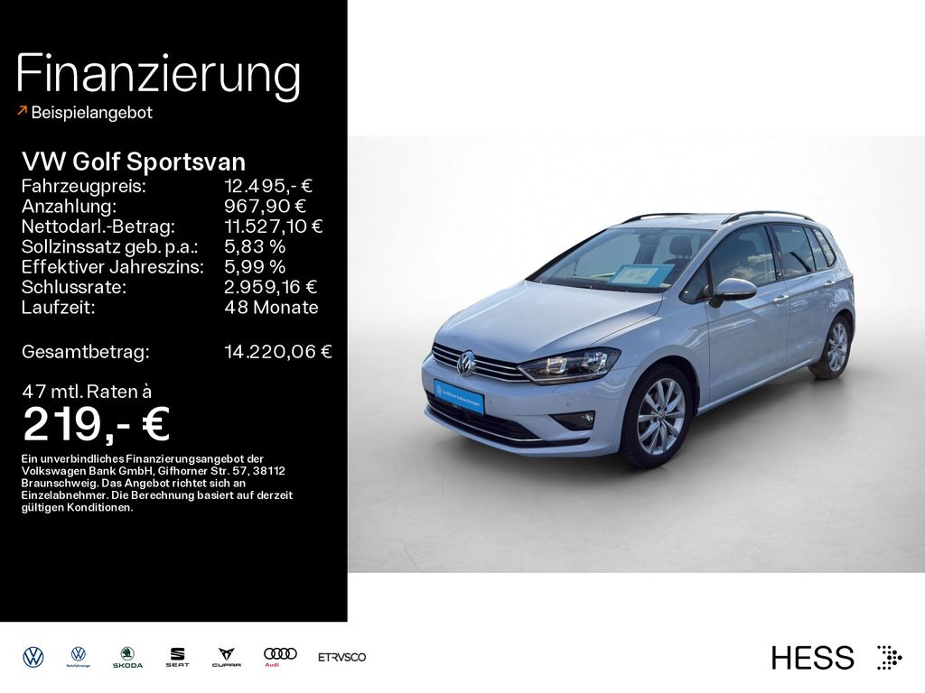 Bild des Angebotes Volkswagen Golf Sportsvan 1.2 TSI SOUND*Navi*App-Connect*PD