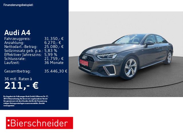 Bild des Angebotes Audi A4 Lim 35 TFSI S-Line AHK LED CAM ACC NAVI 18