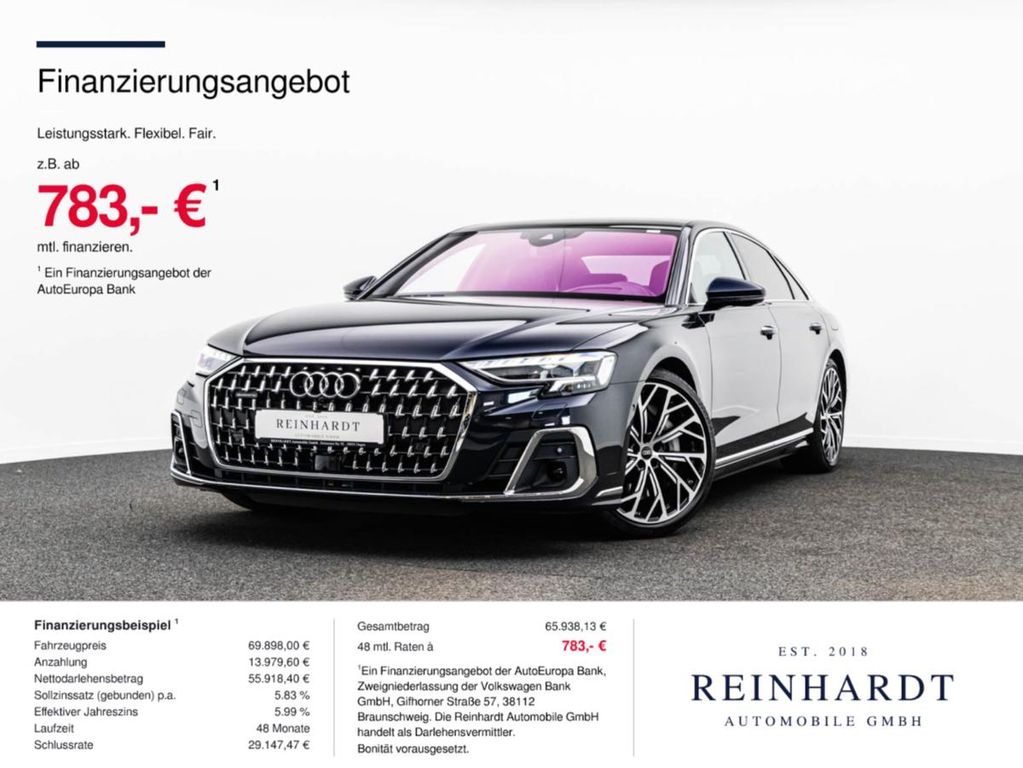 Bild des Angebotes Audi A8 60TFSIe DIGI-MATRIX/ACC/HuD/PANO/360°/MASSAGE