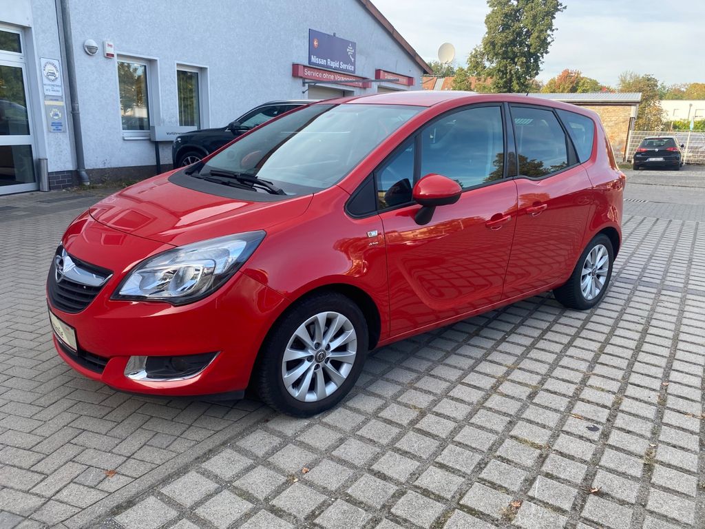 Bild des Angebotes Opel Meriva B Drive,1.Hd.,65TKM,int. Fahrträgträger