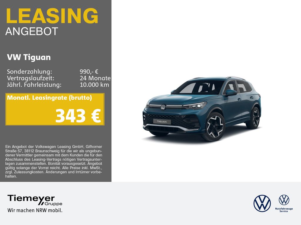 Bild des Angebotes Volkswagen Tiguan 2.0 TDI R-LINE LM19 NAVI AHK