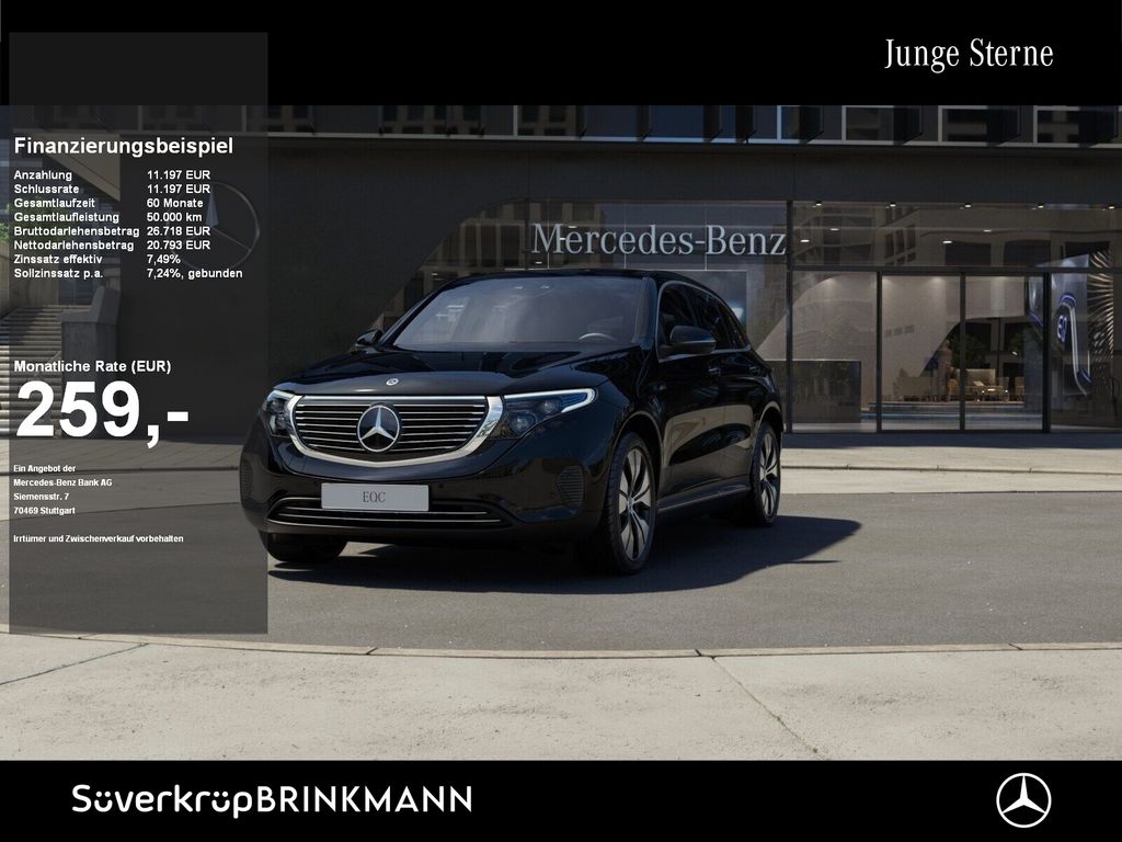 Mercedes-Benz EQC 400 4M MULTI AHK KAMERA SPUR STANDH PDC SHZ