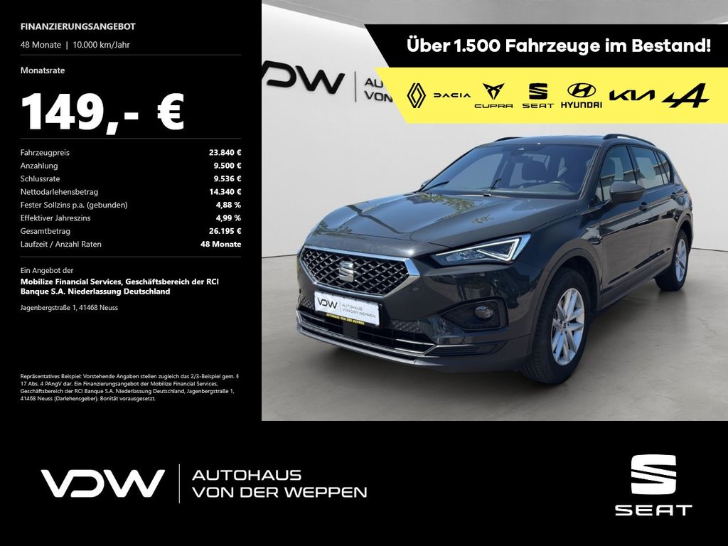 Bild des Angebotes Seat Tarraco Style TSI 7-Sitzer ACC Kamera AHK SHZ