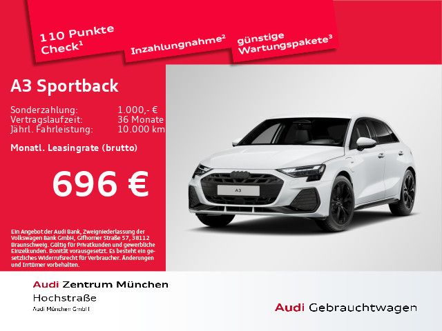 Bild des Angebotes Audi A3 Sportback TFSI e S line e 150 kW S tronic