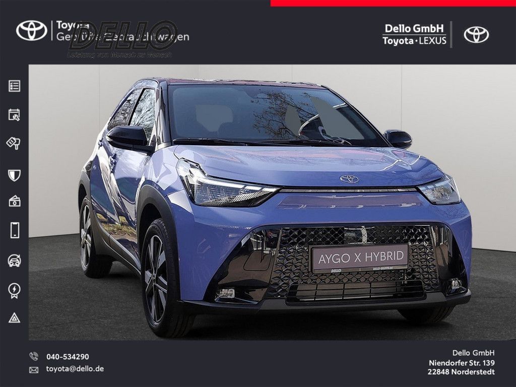 Bild des Angebotes Toyota Aygo X Hybrid Teamplayer Sitzhzg. LED ACC Apple