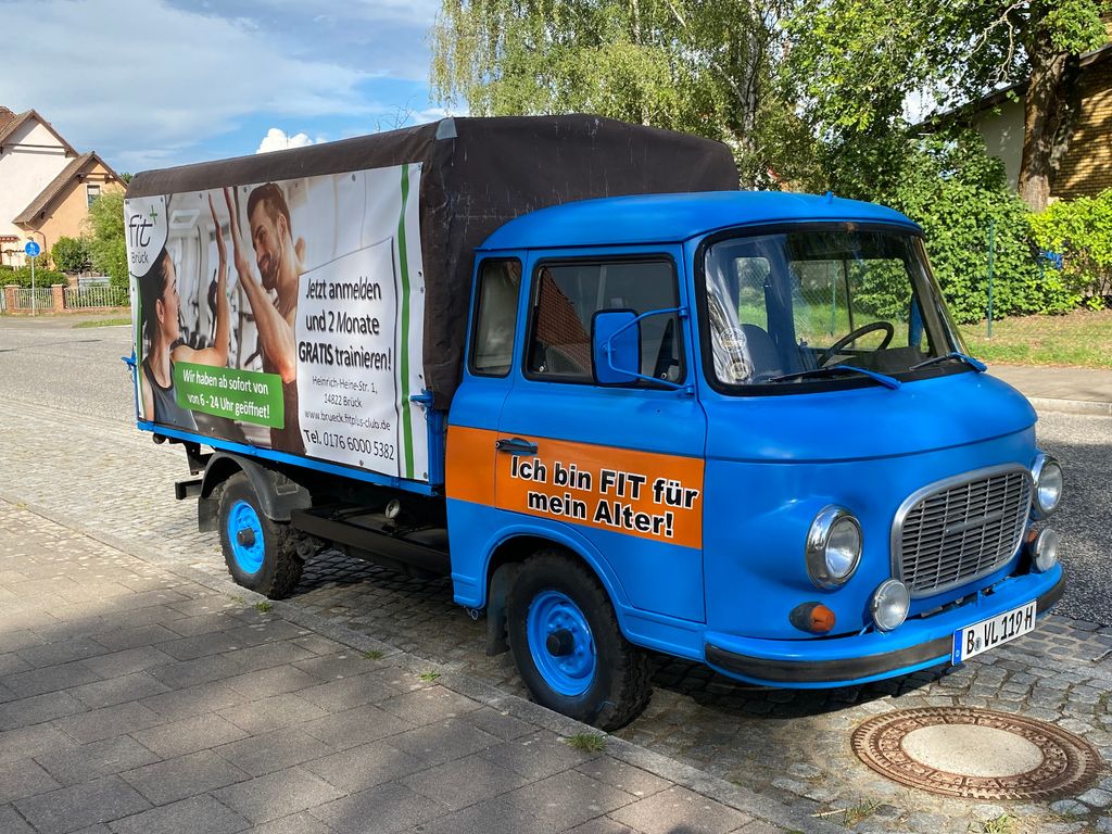 Bild des Angebotes Barkas B1000 Plane+Spriegel,Oldtimerzulassung,TÜV neu,s