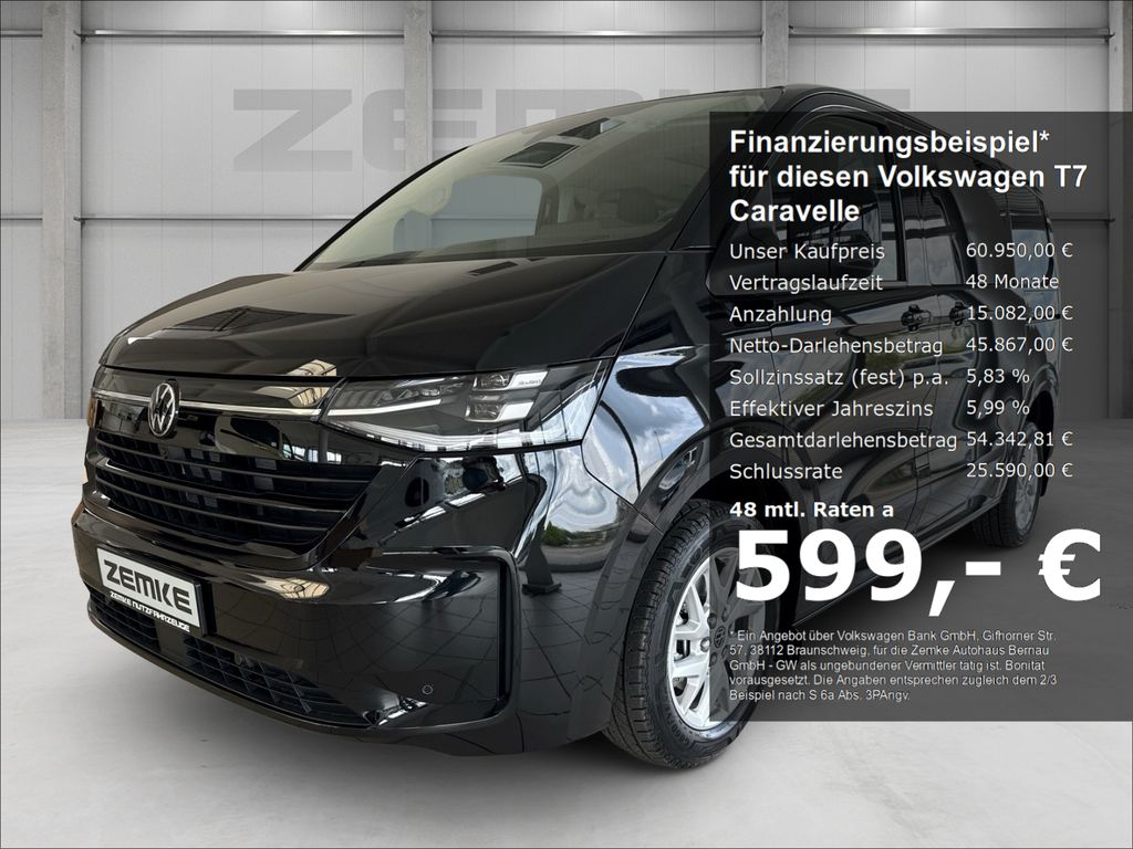 Bild des Angebotes Volkswagen T7 Caravelle Style 2,0 TDI Automatik KR StandH