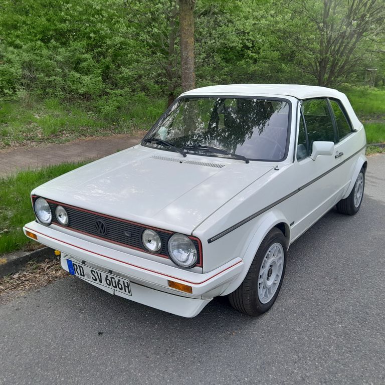 Volkswagen Golf I GLI Cabrio 81kW ( 110 PS ) TÜV neu