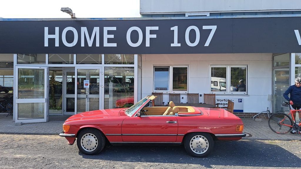 Bild des Angebotes Mercedes-Benz SL 560 Rot/Dattel
