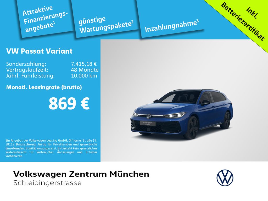 Bild des Angebotes Volkswagen Passat Variant R-Line 1.5 TSI eHybrid IQ.Light I