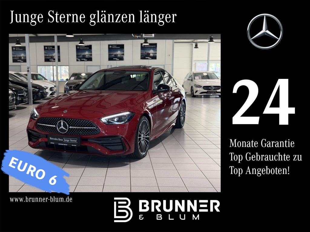 Bild des Angebotes Mercedes-Benz C 180 AMG Premium,SD,Night,AHK,19 Zoll,MBUX,360°