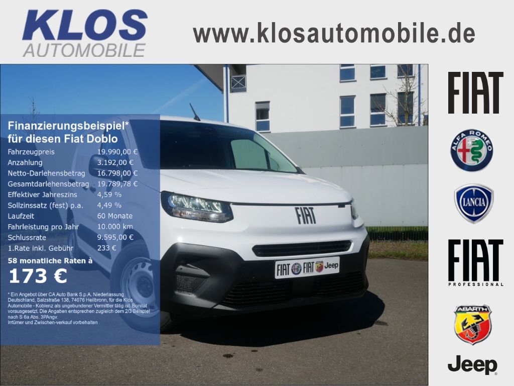Bild des Angebotes Fiat Doblo CARGO KAWA M L1 1.2 BENZIN 110PS KAMERA WO