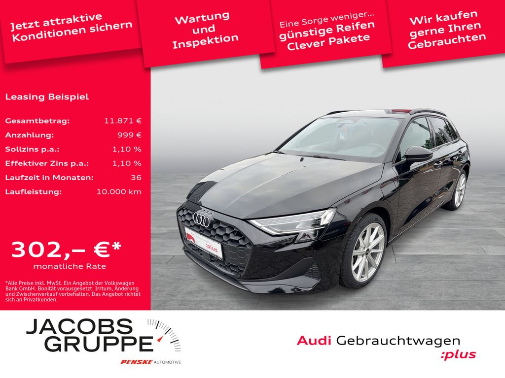 Bild des Angebotes Audi A3 Sportback 40TFSIe S-Sitze/ACC/LED/Kam/Navi+/1