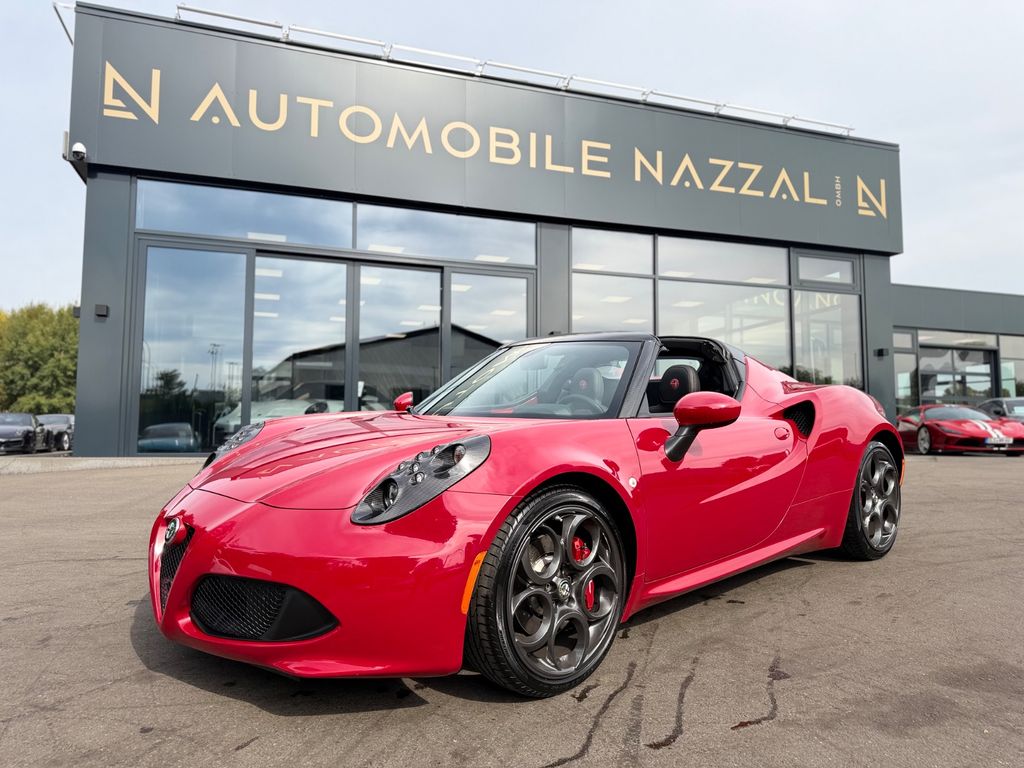 Alfa Romeo 4C SPIDER 1750 TBi*2.HD*CARBON*ROSSO ALFA*U-FREI