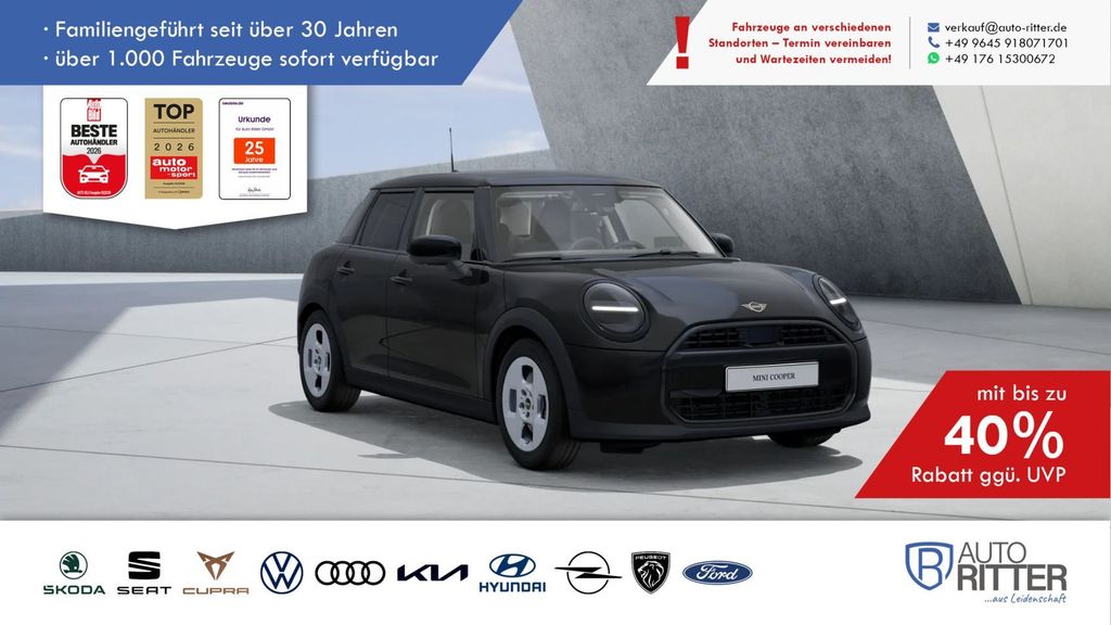 MINI Cooper C Essential Trim HuD|RFK|LED|Navi|Carp...