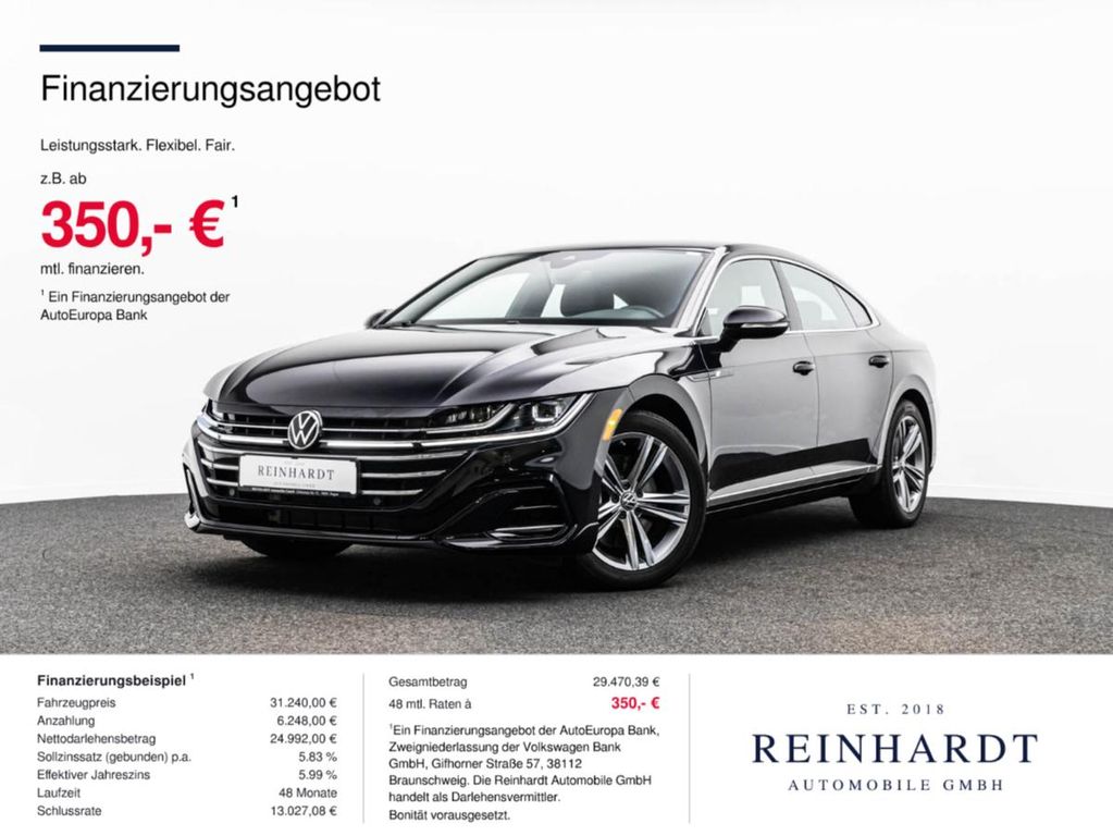 Bild des Angebotes Volkswagen ARTEON LIMOUSINE 2.0TSi R LINE IQ-L/ACC/KAMERA