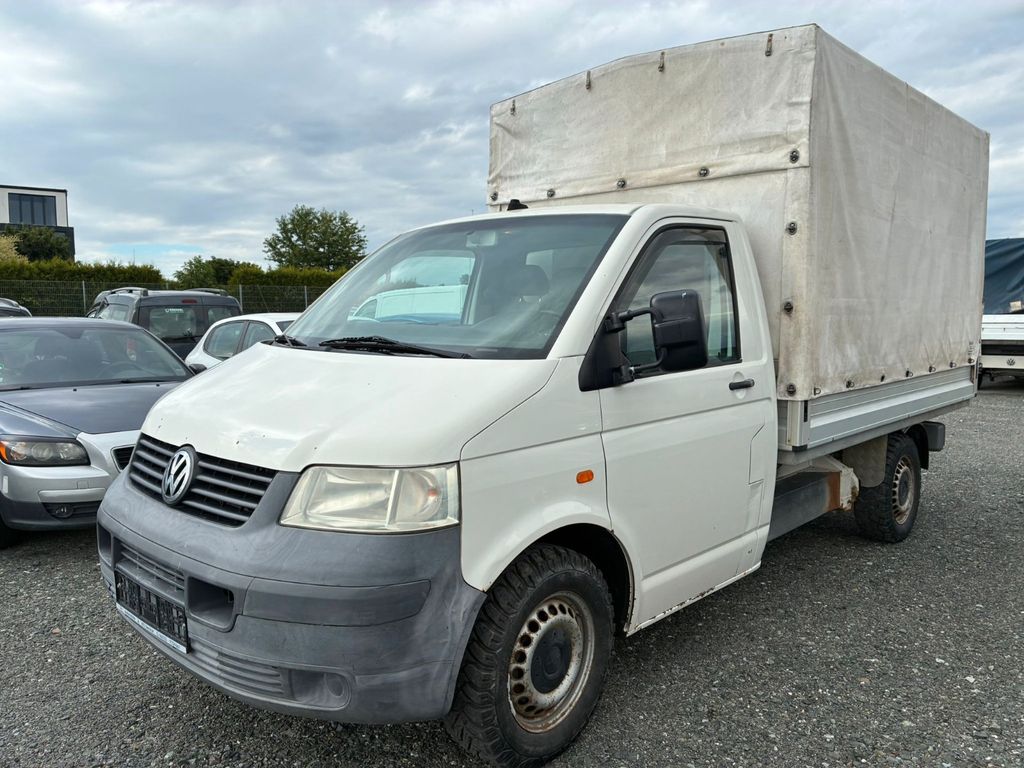 Bild des Angebotes Volkswagen T5 Transporter 1.9TDI Pritsche Plane lang 2.Hand