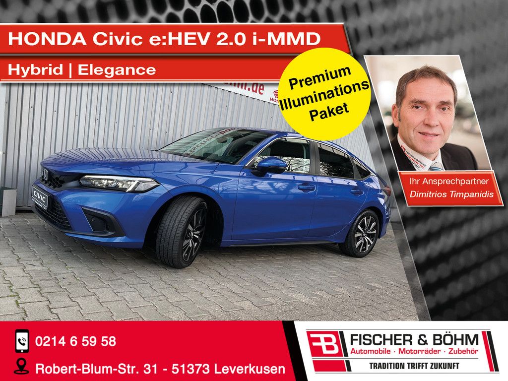 Bild des Angebotes Honda Civic e:HEV 2.0 i-MMD Hybrid Elegance