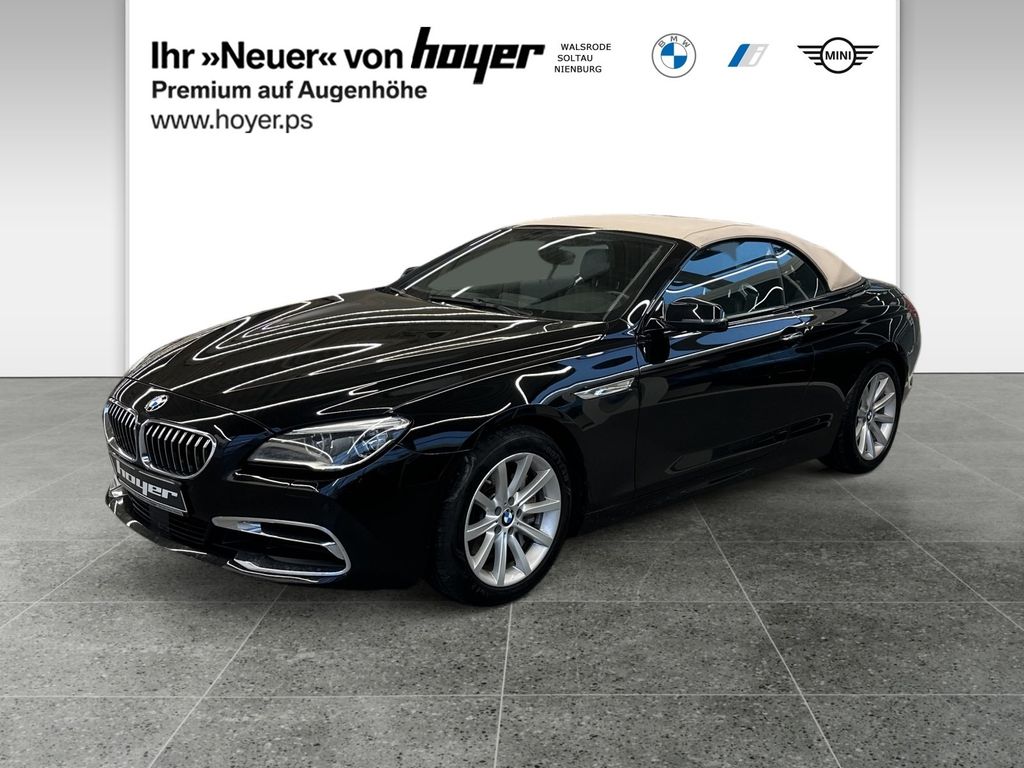 Bild des Angebotes BMW 640d Cabrio HiFi WLAN Navi Prof. Komfortzg. Shz