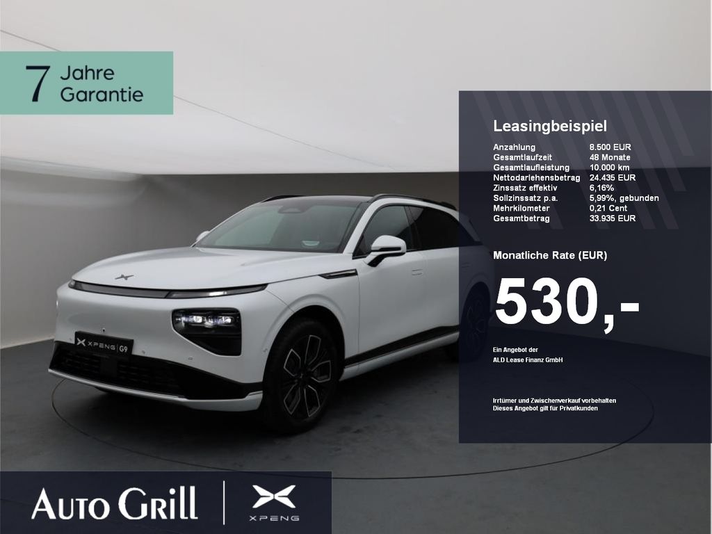 Bild des Angebotes XPENG G9 RWD Long Range 2025 AHK PremiumPaket 360Kam