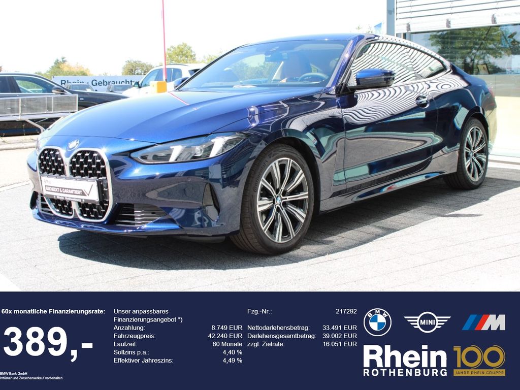 Bild des Angebotes BMW 420d Coupé Navi LED AHK Cam Inno HeadUp DriveAss