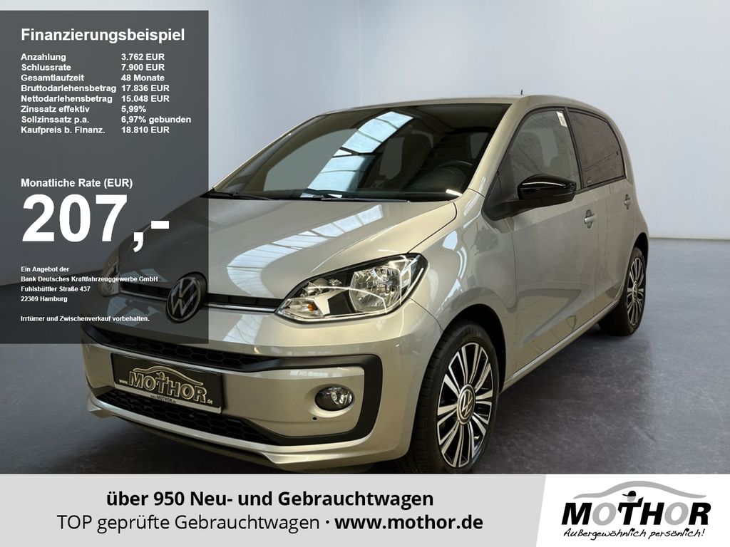 Bild des Angebotes Volkswagen up! move up! Active 1.0 Klimaautomatik LM-Felgen