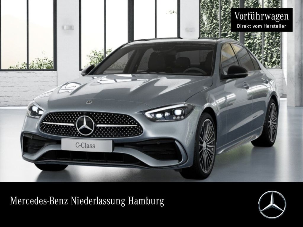 Bild des Angebotes Mercedes-Benz C 200 AMG+NIGHT+PANO+360+AHK+19"+TOTW+KEYLESS+9G