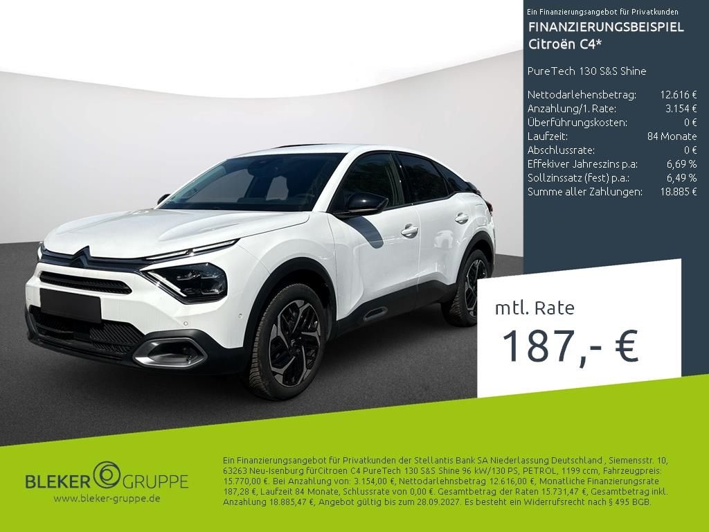 Bild des Angebotes Citroën C4 PureTech 130 S&S Shine