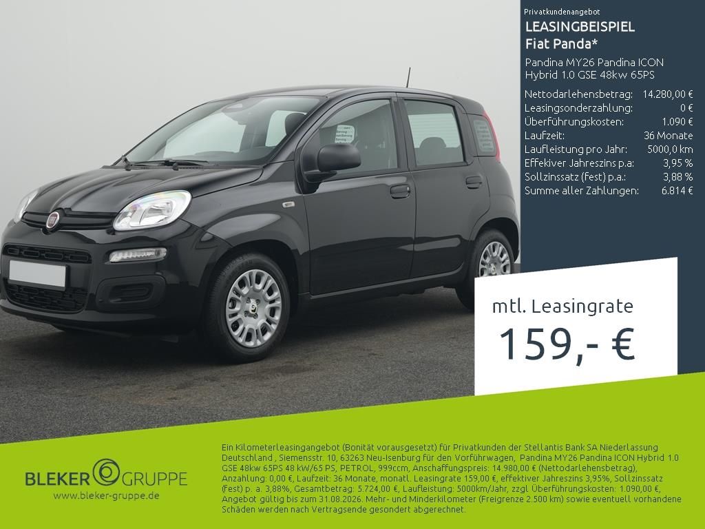 Bild des Angebotes Fiat Panda Pandina MY26 Pandina ICON Hybrid 1.0 GSE