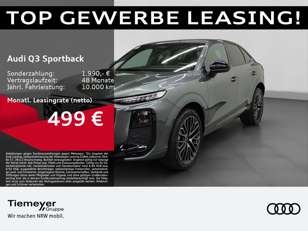 Audi Q3 Sportback TFSI 2x S LINE AHK VIRTUAL+ KAMERA