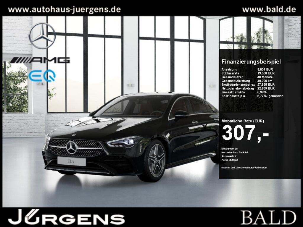 Bild des Angebotes Mercedes-Benz CLA 200 Coupé AMG-Sport+Distr+Ambiente+AHK+360