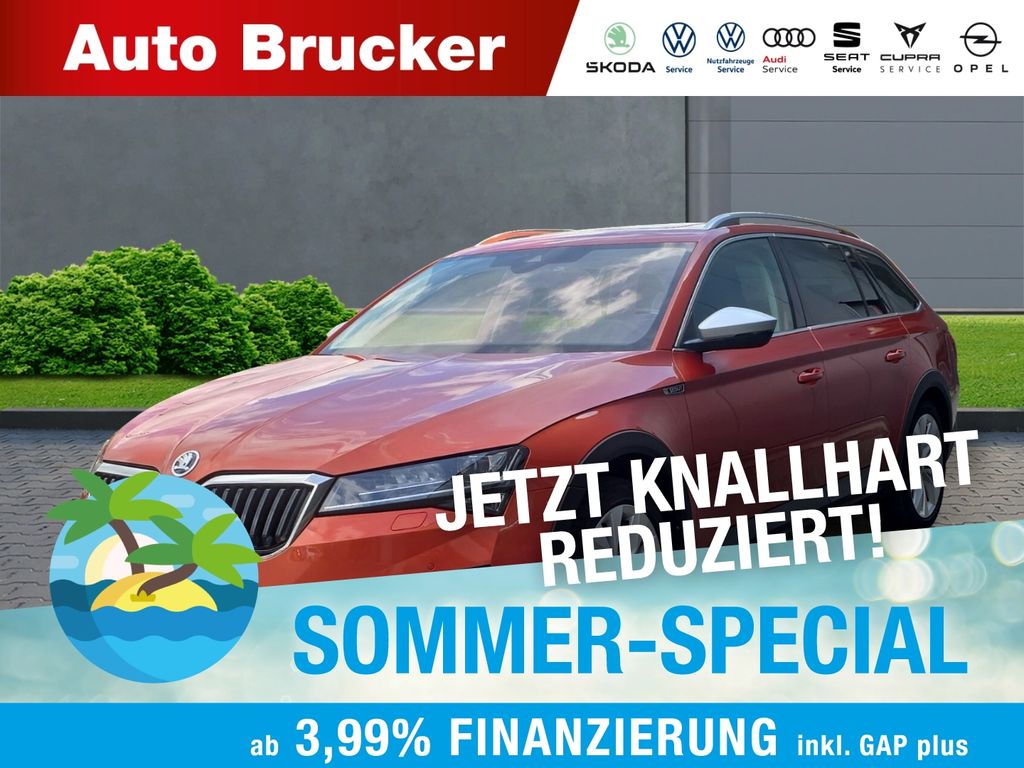 Bild des Angebotes Skoda Superb Combi Scout 4x4+Alufelgen+Anhängerkupplun