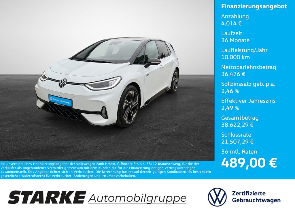 Bild des Angebotes Volkswagen ID.3 GTX 210 kW  HeadUp Panodach Standheiz Navi