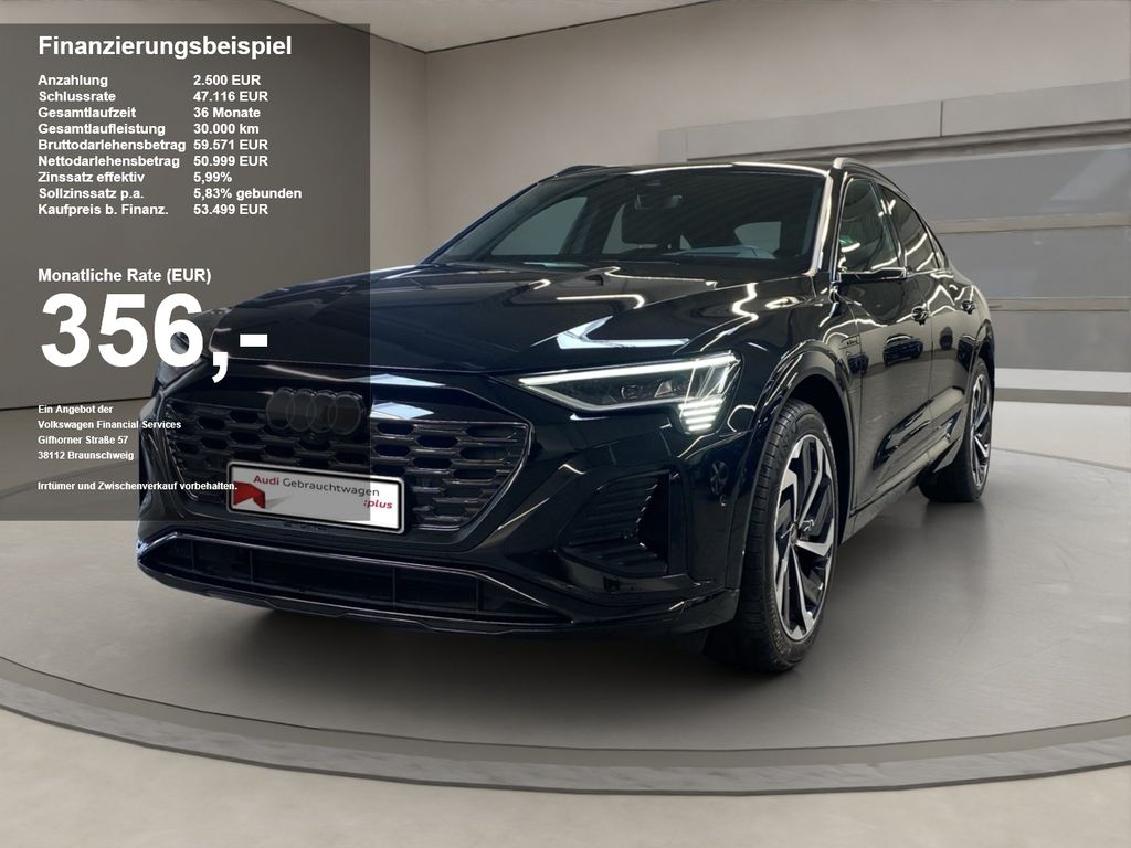Bild des Angebotes Audi Q8 e-tron Sportback 55 quattro S-Line Pano AUT