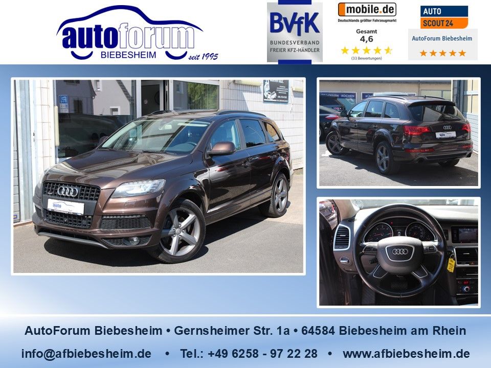 Audi Q7 3.0 TDI quattro Standhzg*Kamera*7-Sitzer*AHK